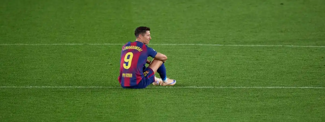 Lewandowského poslední noc na Camp Nou