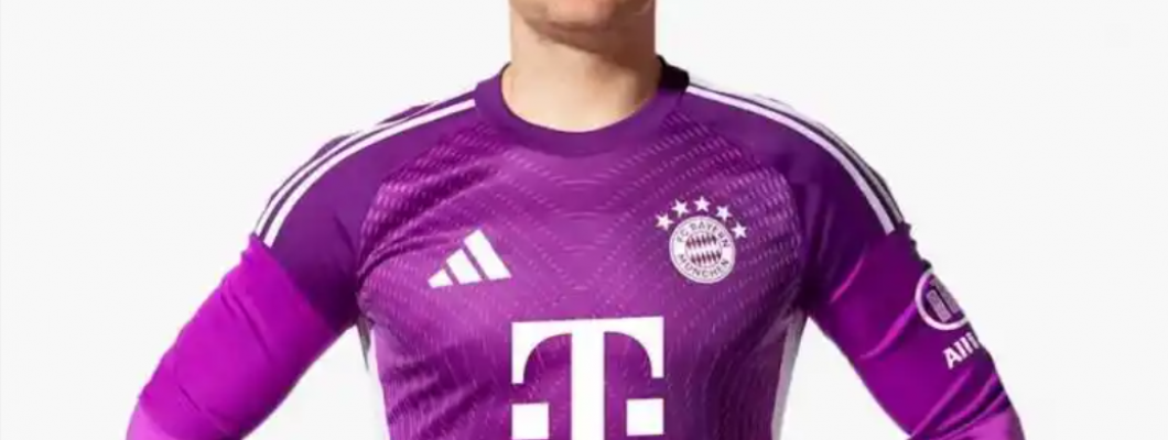 Brankářské dresy Bayernu mají nové barvy