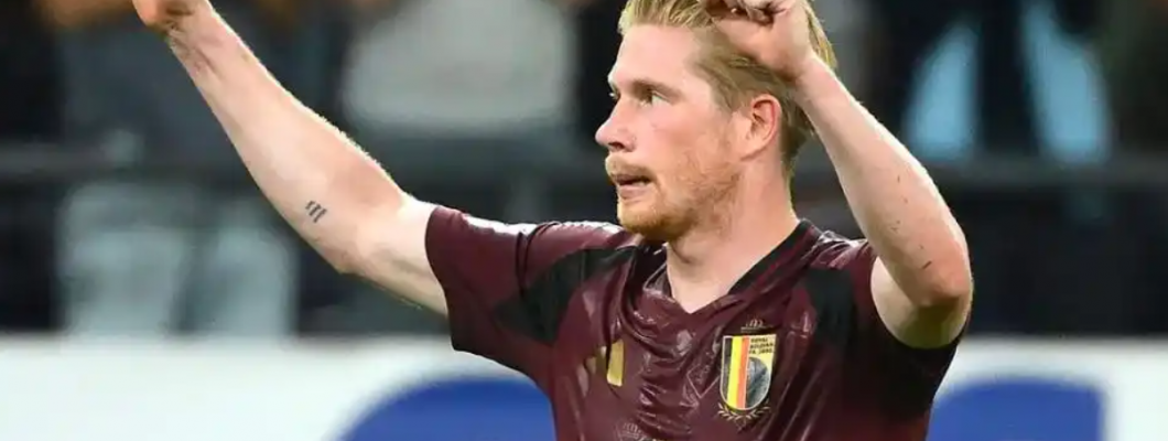 Čtyřiatřicetiletý De Bruyne skóroval dvakrát