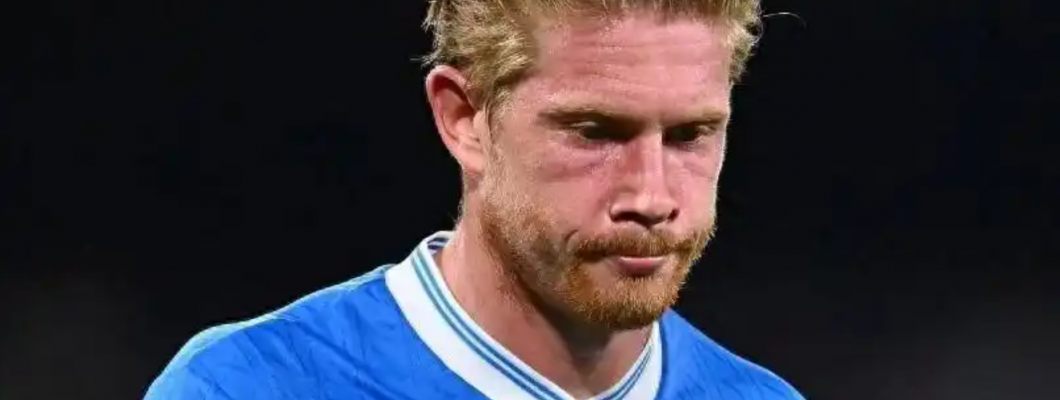 De Bruyne byl po střídání viditelně nespokojený