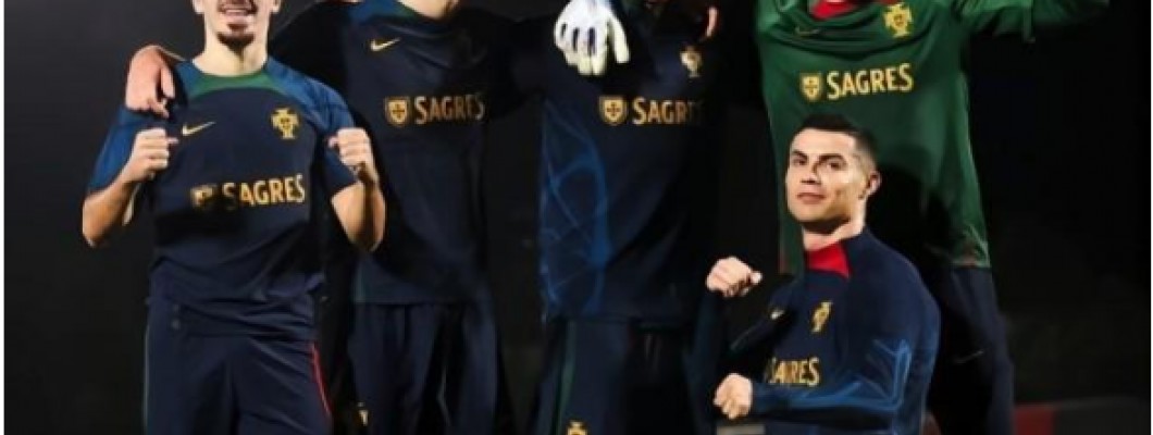 Ronaldo zveřejnil tréninkové fotky národního týmu