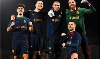 Ronaldo zveřejnil tréninkové fotky národního týmu