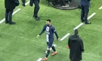 Naštvaný Messi!