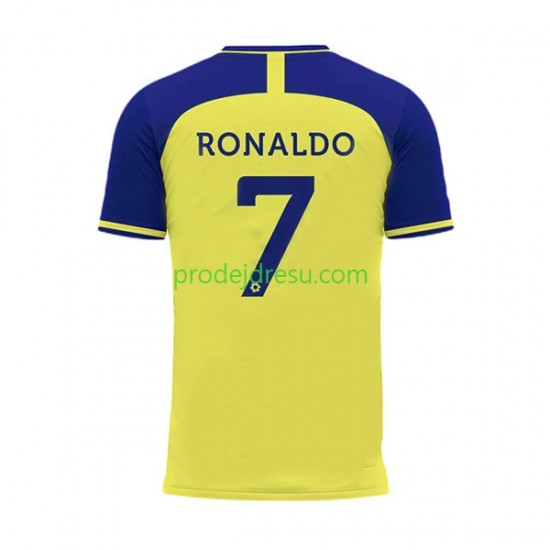 Dresy Fotbal Al-Nassr Ronaldo 7 Muž Domácí 2022-2023 Krátký rukáv