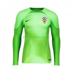 Chorvatsko Dresy Fotbal Brankářské Muž Venkovní World Cup 2022 Dlouhý rukáv