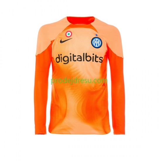 Inter Milán Dresy Fotbal Brankářské Muž Čtvrtý 2022-2023 Dlouhý rukáv