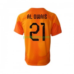 Saúdská Arábie Dresy Fotbal Mohammed Al-Owais 21 Brankářské Muž Venkovní World Cup 2022 Krátký rukáv