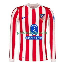 Atlético Madrid Dresy Fotbal Muž Domácí 2025-2026 Dlouhý rukáv