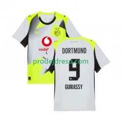 Borussia Dortmund Dresy Fotbal Serhou Guirassy 9 Muž Venkovní 2025-2026 Krátký rukáv