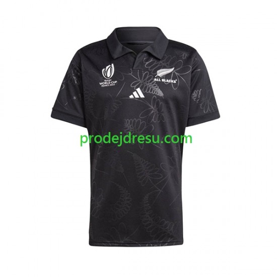Dresy Rugby ALL BLACKS Muž Domácí RWC 2023 Krátký rukáv