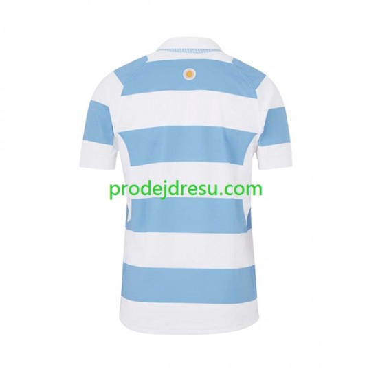 Argentina Dresy Rugby Muž Domácí RWC 2023 Krátký rukáv