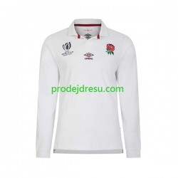 Anglie Dresy Rugby Muž Domácí RWC 2023 Dlouhý rukáv