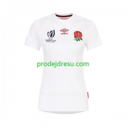 Anglie Dresy Rugby Žena Domácí RWC 2023 Krátký rukáv