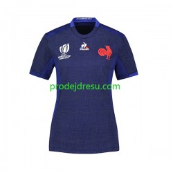 Francie Dresy Rugby Žena Domácí RWC 2023 Krátký rukáv
