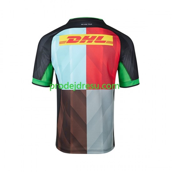 Dresy Rugby Harlequins Muž Domácí 2024 Krátký rukáv