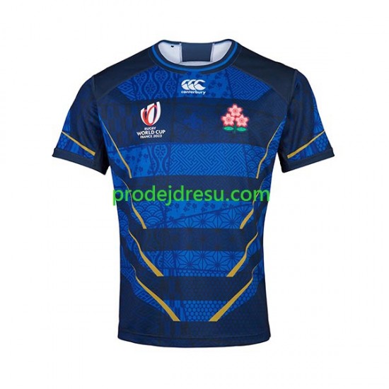 Japonsko Dresy Rugby Muž Venkovní RWC 2023 Krátký rukáv