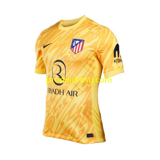 Atlético Madrid Dresy Fotbal Brankářské Muž Alternativní 2024-2025 Krátký rukáv