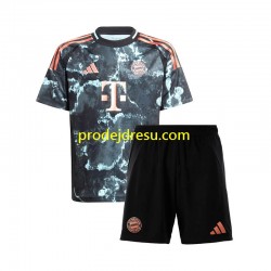 FC Bayern Mnichov Dresy Fotbal Dětský Venkovní 2024-2025 Krátký rukáv