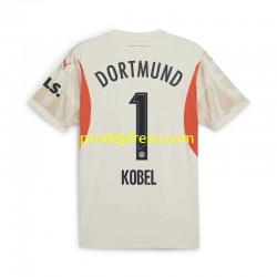Borussia Dortmund Dresy Fotbal Gregor Kobel 1 Brankářské Muž Domácí 2024-2025 Krátký rukáv
