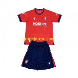 CA Osasuna Dresy Fotbal Dětský Domácí 2024-2025 Krátký rukáv