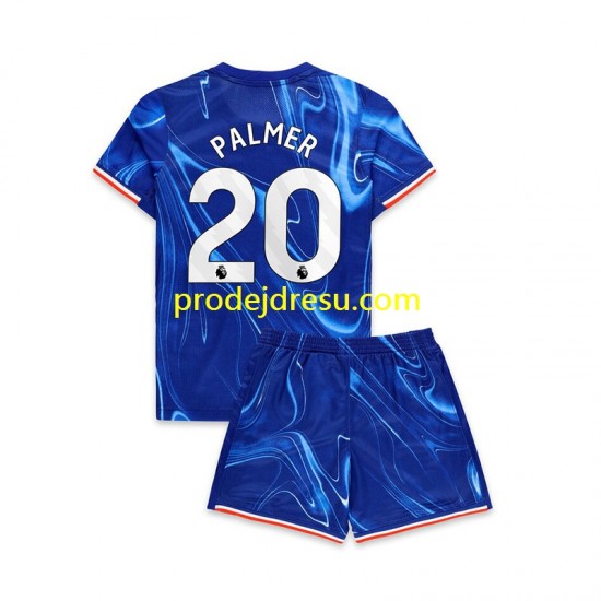 Chelsea Dresy Fotbal Cole Palmer 20 Dětský Domácí 2024-2025 Krátký rukáv