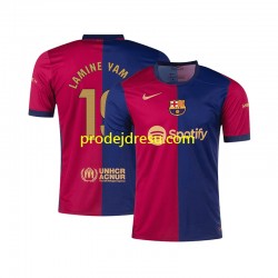 FC Barcelona Dresy Fotbal Lamine Yamal 19 Muž Domácí 2024-2025 Krátký rukáv