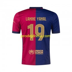FC Barcelona Dresy Fotbal UCL Font Lamine Yamal 19 Muž Domácí 2024-2025 Krátký rukáv