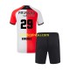 Feyenoord Rotterdam Dresy Fotbal Santiago Gimenez 29 Dětský Domácí 2024-2025 Krátký rukáv