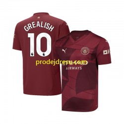 Manchester City Dresy Fotbal Jack Grealish 10 Muž Alternativní 2024-2025 Krátký rukáv