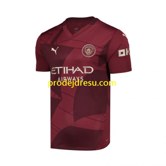 Manchester City Dresy Fotbal Muž Alternativní 2024-2025 Krátký rukáv