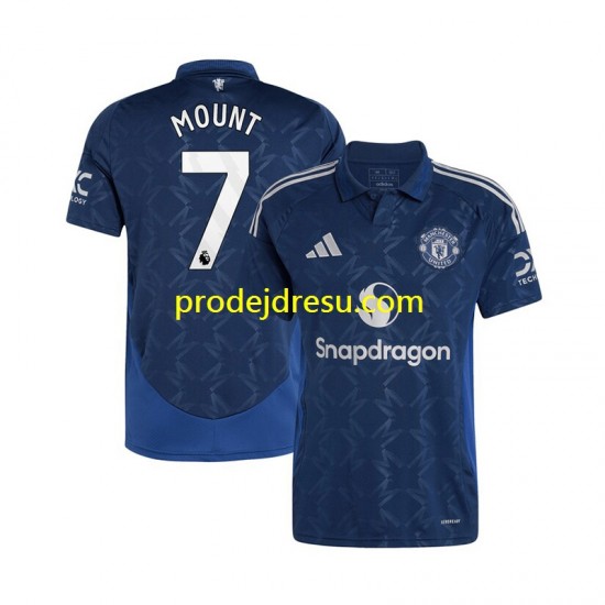 Manchester United Dresy Fotbal Mason Mount 7 Muž Venkovní 2024-2025 Krátký rukáv