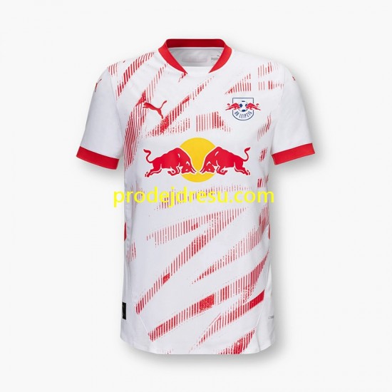 RB Leipzig Dresy Fotbal Muž Domácí 2024-2025 Krátký rukáv