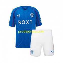 Rangers Dresy Fotbal Dětský Domácí 2024-2025 Krátký rukáv