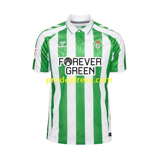 Real Betis Dresy Fotbal Muž Domácí 2024-2025 Krátký rukáv