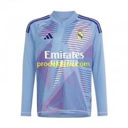 Real Madrid Dresy Fotbal Brankářské Muž Domácí 2024-2025 Dlouhý rukáv