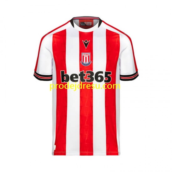 Stoke City Dresy Fotbal Muž Domácí 2024-2025 Krátký rukáv