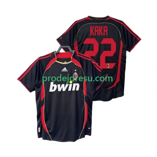 AC Milán Dresy Fotbal KAKA 22 2007 Retro Muž Alternativní 2006 Krátký rukáv