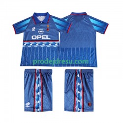 AC Milán Dresy Fotbal 1995 1996 Retro Dětský Venkovní Krátký rukáv