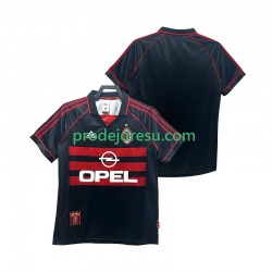 AC Milán Dresy Fotbal Retro Muž Alternativní 1998 1999 Krátký rukáv