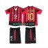AC Milán Dresy Fotbal SEEDORF 10 2005 Retro Dětský Domácí 2004 Krátký rukáv