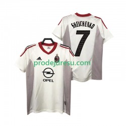 AC Milán Dresy Fotbal SHEVCHENKO 7 2005 Retro Muž Venkovní 2004 Krátký rukáv
