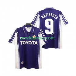 ACF Fiorentina Dresy Fotbal BASTUTA 9 2000 Retro Muž Domácí 1999 Krátký rukáv
