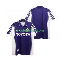 ACF Fiorentina Dresy Fotbal 2000 Retro Muž Domácí 1999 Krátký rukáv