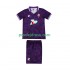 ACF Fiorentina Dresy Fotbal 1992 1993 Retro Dětský Domácí Krátký rukáv