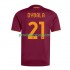 AS Řím Dresy Fotbal Dybala 21 Muž Domácí 2025-2026 Krátký rukáv