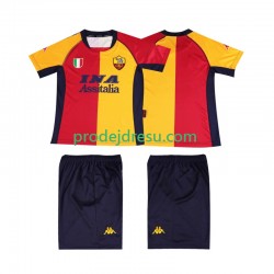AS Řím Dresy Fotbal 2001 Retro Dětský Domácí Krátký rukáv