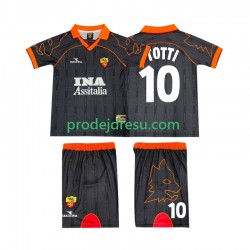 AS Řím Dresy Fotbal TOTTI 10 2000 Retro Dětský Venkovní 1999 Krátký rukáv
