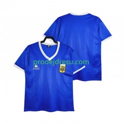 Argentina Dresy Fotbal 1986 Retro Muž Venkovní Krátký rukáv