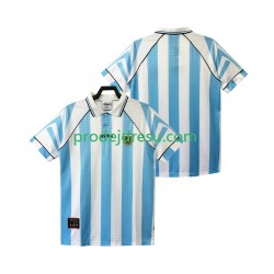 Argentina Dresy Fotbal 1996 1997 Retro Muž Domácí Krátký rukáv