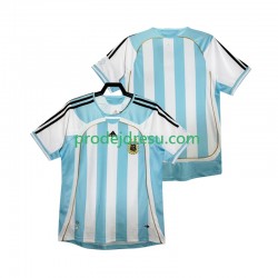 Argentina Dresy Fotbal 2014 Retro Muž Domácí Krátký rukáv